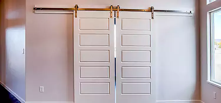 Glass Barn Door with Installation Hardware Kit North Ogden